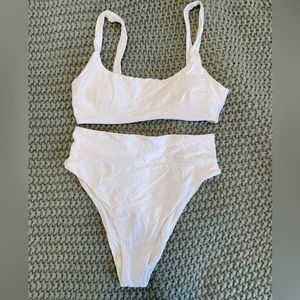 High waisted bikini set | Aerie